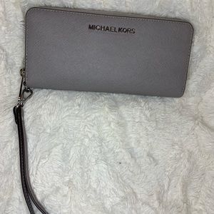 Gray Michael Kors Wallet
